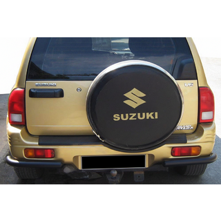 Задняя защита AK003 Черный (нерж. сталь) Suzuki Vitara 1998-2006 гг.