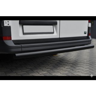 Задняя защита AK002 Черная (нерж. сталь) Volkswagen Crafter 2016- гг.