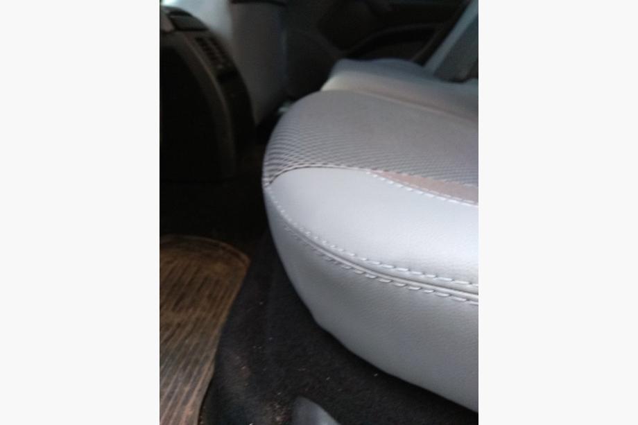 Skoda Octavia II A5 2010-2013 гг. Авточехлы (Эко-кожа↗Ткань, Premium) Фото 11