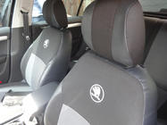 Авточехлы (Эко-кожа↗Ткань, Premium) фото 2