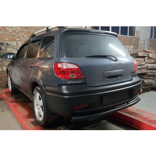 Задняя дуга AK002/2 Черная (нержавейка) фото 3