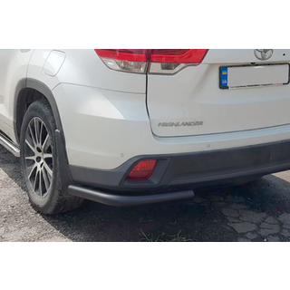 Задние уголки Black (2 шт., нержавейка) фото 1