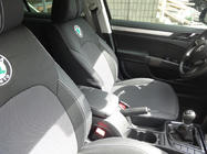 Skoda Superb 2001-2009 гг. Авточехлы (Эко-кожа↗Ткань, Premium) фото 12