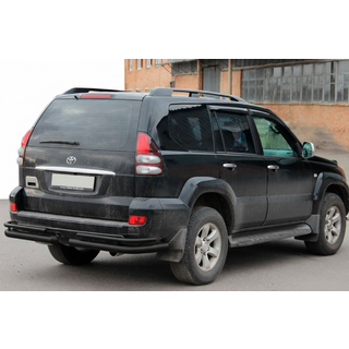 Задние двойные дуги AK003-1 Черный (2 шт., нерж. сталь) фото 1