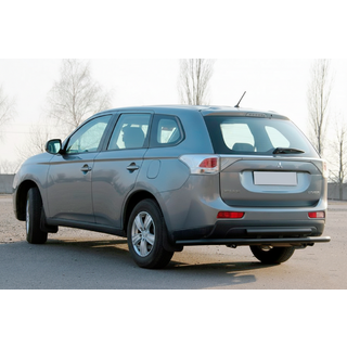 Задняя дуга AK004 Черная (нерж. сталь) фото 1