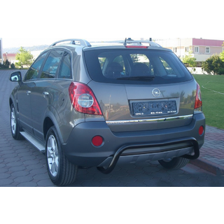 Задняя дуга AK007-1 Черная (нерж. сталь) фото 4