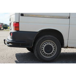 Задние двойные уголки AK003-Double Black (2 шт., нерж.) Volkswagen T4 Transporter 1990-2003 гг. фото 4