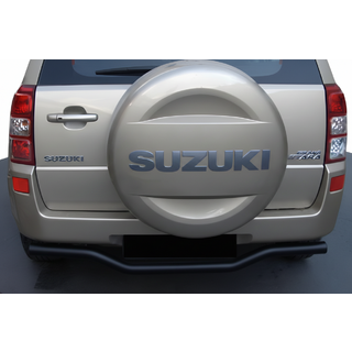 Задняя защита AK005-1 Черный (нерж. сталь) Suzuki Grand Vitara 2005-2017 гг.