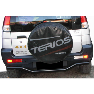 Задняя дуга AK007 Черная (нерж. сталь)