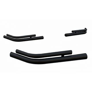 Задние двойные уголки AK003-double Черный (2 шт., нержавейка) Volkswagen LT 1995-2006 гг.