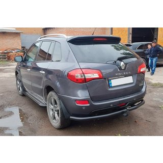 Задняя дуга AK002-1 Черная (нерж. сталь) Renault Koleos 2008-2016 гг. фото 4