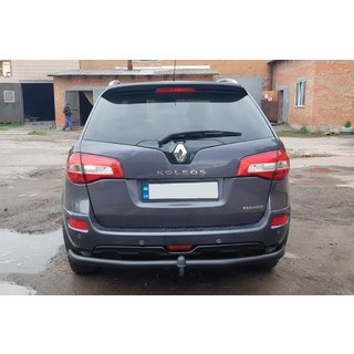 Задняя дуга AK002-1 Черная (нерж. сталь) Renault Koleos 2008-2016 гг. фото 3