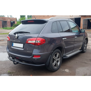 Задняя дуга AK002-1 Черная (нерж. сталь) фото 2