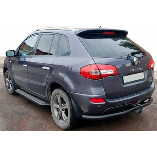 Задняя дуга AK002-1 Черная (нерж. сталь) фото 1