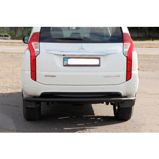 Задняя защита AK005 Черный (нерж. сталь) фото 4