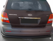Kia Sorento I BL 2002-2009 гг. Задняя дуга AK005 Черная (нерж. сталь) фото 1