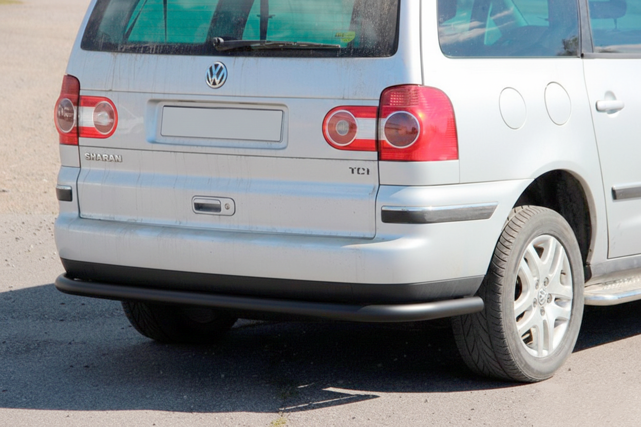 Задній захист AK005 Black для Ford Galaxy 1995-2006 рр - фото 1