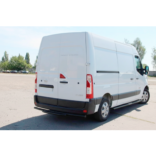 Задняя дуга AK008 Черная (нерж. сталь) Nissan NV400 2010-2024 гг. фото 3