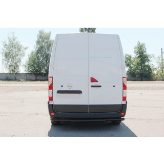 Задняя дуга AK008 Черная (нерж. сталь) Nissan NV400 2010-2024 гг. фото 4