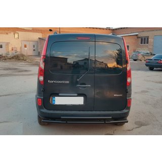 Задняя дуга AK002-2 Черная (Нержавеющая сталь) Renault Kangoo 2008–2020 гг. фото 2