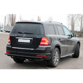 Задняя дуга AK-style Черная (нержавейка) фото 3