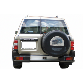 Задняя дуга AK005-1 Черная (нерж. сталь)