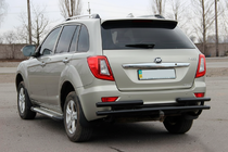 Lifan X60 2011- гг. Задняя дуга AK002-2 Черная фото 2