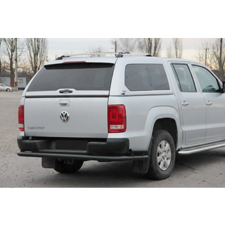 Задняя защита AK005-2 Черная (2 шт., Нержавейка) фото 1