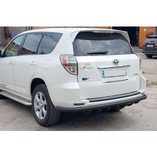 Задняя защитная дуга AK005-15 Black (только для EV, 2 шт., нерж.) Toyota Rav 4 2006-2013 гг. фото 3