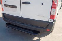 Nissan NV400 2010-2024 гг. Задняя подножка Black (нерж. сталь) фото 3