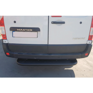 Задняя подножка Black (нерж. сталь) Nissan NV400 2010-2024 гг. фото 1