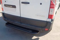 Renault Master 2011-2023 гг. Задняя подножка Black (нерж. сталь) фото 3