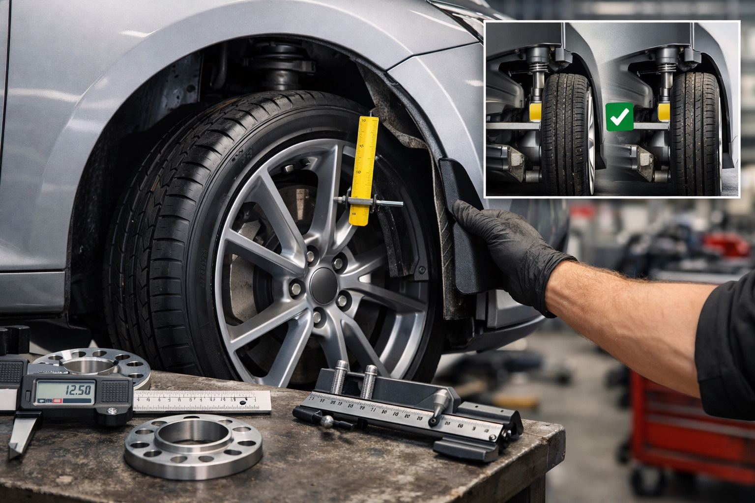 Колёса и посадка: как выбрать диски, вылет (ET), ширину и проставки