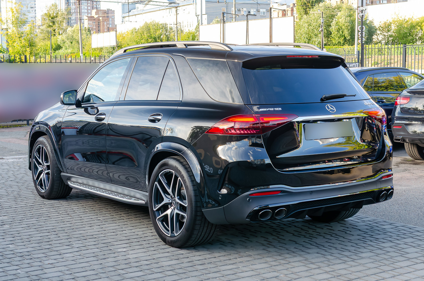 Задній бампер AMG GLE53 (2023-2026) для Mercedes GLE W167 2018- рр