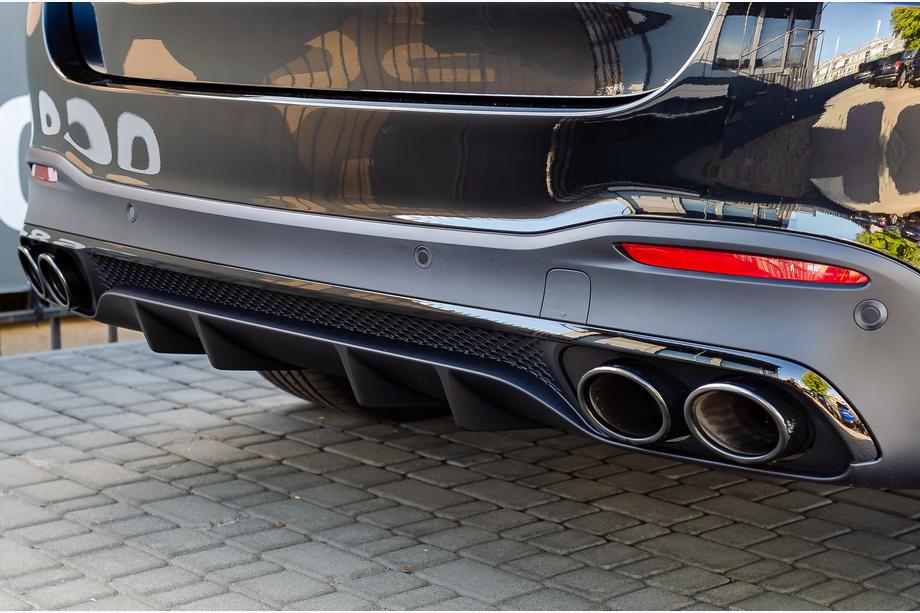 Mercedes GLE W167 2018- гг. Задний диффузор с насадками выхлопа GLE53 Black (2023-2026) Image