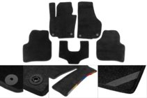 BMW 3 серия E92/E93 2006–2013 гг. Текстильные коврики Premium (черные) фото 1