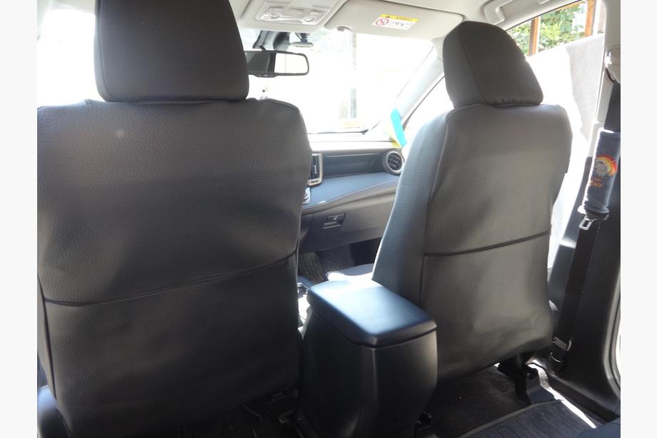 Toyota Rav 4 2013-2018 гг. Авточехлы (Эко-кожа↗Ткань, Premium) Фото 19