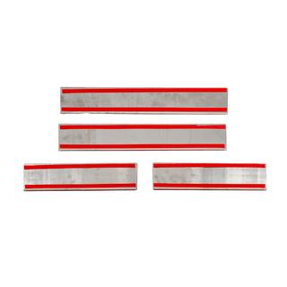 Накладки на пороги Carmos из нержавеющей стали Renault Twingo 2007-2014 гг. фото 4