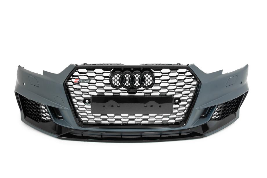 Audi A4 B8 2007-2015 гг. Передний бампер RS-Style V2 (2012-2015) Image