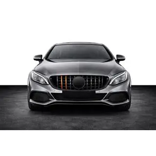 Передняя решетка Rocket (2018+, для Avantgarde/AMG-Line/C43 AMG) фото 1