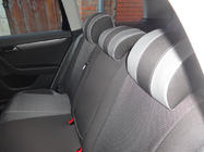 Volkswagen Passat B7 2012-2015 гг. Авточехлы (Эко-кожа↗Ткань, Premium) фото 15