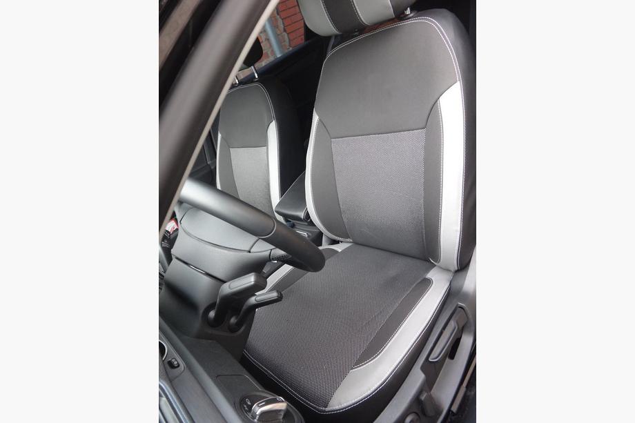 Volkswagen Passat B7 2012-2015 гг. Авточехлы (Эко-кожа↗Ткань, Premium) Фото 12