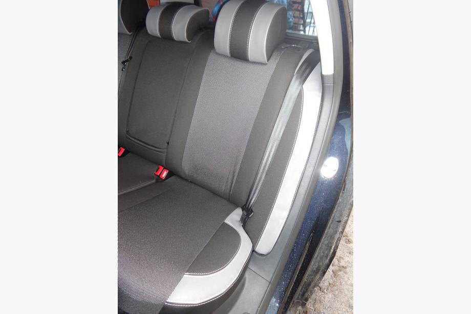 Volkswagen Passat B7 2012-2015 гг. Авточехлы (Эко-кожа↗Ткань, Premium) Фото 25