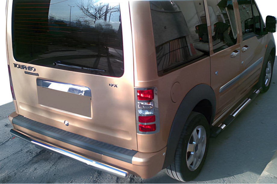 Ford Connect 2002-2006 гг. Задняя дуга AK-002 (нерж. сталь) Image