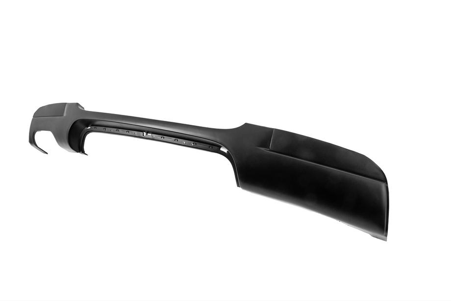 BMW 3 серия E90/E91 2005-2011 гг. Диффузор заднего бампера под двойной выхлоп с одной стороны (для E90 M-Sport 2008-2011) Фото 2