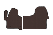 Mercedes Sprinter W907/W910 2018- гг. Резиновые Коврики Carsuit V2 (Коричневые) фото 4