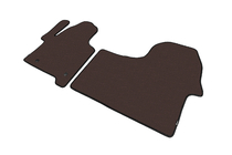 Mercedes Sprinter W907/W910 2018- гг. Резиновые Коврики Carsuit V2 (Коричневые) фото 5