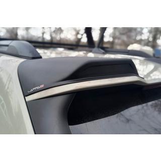 Накладки на спойлер EuroCap (2 шт, черный мат) фото 2