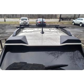 Накладки на спойлер EuroCap (2 шт, черный мат) фото 3