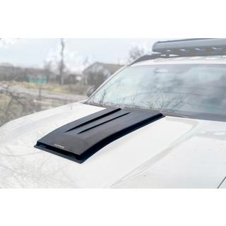 Накладка на капот SCOOP (Мат) Dacia Duster 2024- гг. фото 2